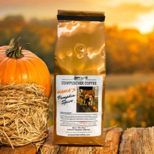 Mama's Pumpkin Spice Cowpuncher Coffee