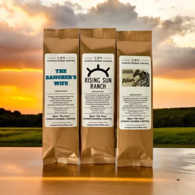 Round Up - Cowpuncher Coffee Favorite Flavors - 3 Sample Pack